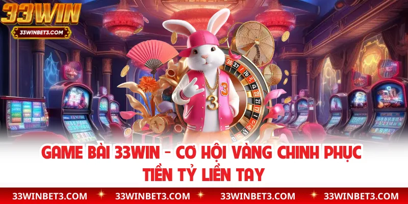 Game Bài 33WIN - Cơ Hội Vàng Chinh Phục Tiền Tỷ Liền Tay